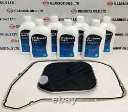 Kit de service d'huile de filtre et de joint de boîte automatique Genuine ZF Audi A6 8HP55 0BK 7L