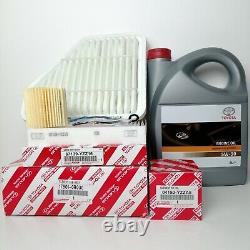 Kit de service d'origine Toyota Auris Nde180 1.4 Diesel Premium 5w30 Huile & Filtres