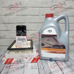 Kit de service hybride Lexus ES300H authentique AXZH10 2,5 L 2018-22 huile 0W20 et filtres