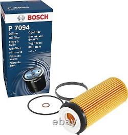 Kit de service pour BMW X5 40d E70 Mk2 filtres d'habitacle, d'huile et à air Bosch d'origine