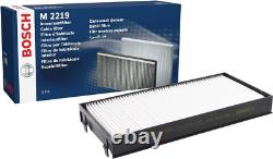 Kit de service pour BMW X5 40d E70 Mk2 filtres d'habitacle, d'huile et à air Bosch d'origine