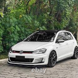 MK7 VW Golf GTI / GTD / R / R-Line Lèvre de séparateur avant Kit carrosserie 2013-2016