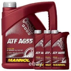 Mann Getriebeölwanne + 7l Öl Bmw Zf 6hp19 6hp21 Automatikgetriebe Ölwechsel-satz