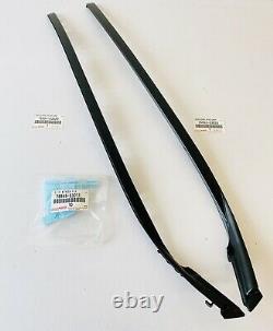 New Genuine Lexus 06-13 Is250 Is350 Left + Windshield Droite Moulding Kit Withclips