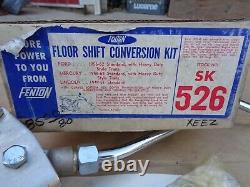 Nos Fenton Floor Shift Conversion Kit Original Vintage Accessoire 56-62 Ford Merc