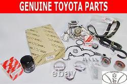 Nouveau Véritable Toyota Tundra Full Oem Water Pump Timing Belt Kit 4.7l V8 Eng
