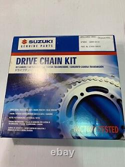 Nouveau kit chaîne et pignon authentique Suzuki Sfv650 Gladius 27000-44810-000
