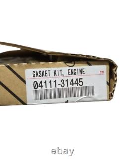 Nouveau kit de joint de révision de moteur Toyota d'origine 04111-31445