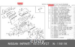 Nouveau kit de joints de moteur Nissan S14 200sx Silvia Sr20 Det 10101-75f27