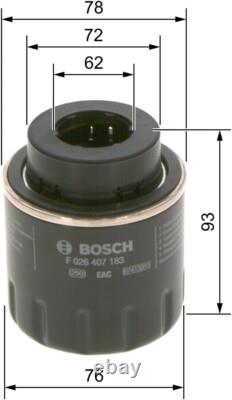 POUR AUDI A1 1.4 TFSi 2010-2019 KIT DE SERVICE BOSCH D'ORIGINE FILTRES ET BOUGIES D'ALLUMAGE