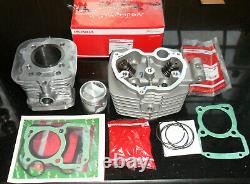 Pièces Honda Authentiques (pas Copies) Cg125 Moteur Cyclinder Block Barrel & Head Kit