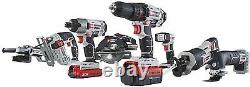 Porter-cable Lithium Li-ion Cordless Combo Kit Avec Soft Case 8-tool 20-volt Max