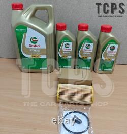 Pour Audi Rs3 Sportback 2015+ Kit de service 8l Castrol LL et filtre à huile d'origine