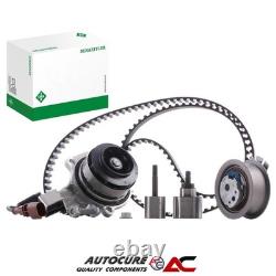 Pour Vw Audi Seat Skoda Kit de pompe à eau et de courroie de distribution Ina 530065030 d'origine
