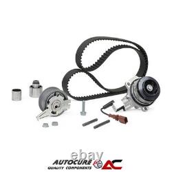 Pour Vw Audi Seat Skoda Kit de pompe à eau et de courroie de distribution Ina 530065030 d'origine