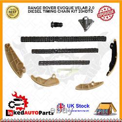 Range Rover Evoque Velar 2.0 Diesel Timing Chain Kit 204 Dtd Véritable