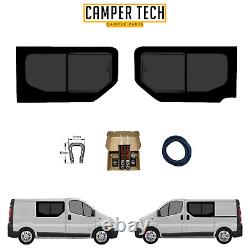 Renault Trafic 01 14 Fenêtres D'ouverture Sliding Avec Kit Bonding Et U Trim