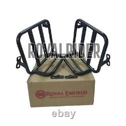 Royal Enfield New Classic 350 Reborn Black Pannier Pair & Mounting Kit