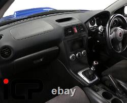 S204 Matte Black Dash Trim Kit S'adapte À Subaru Impreza Wrx Sti 05-07 Ra Rb320
