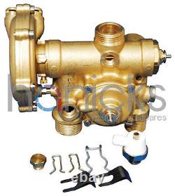 Soupape de dérivation / Kit de groupe de débit Biasi 24S 24SR 28S BI1011503 Pièce authentique NEUVE