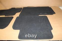 Tapis de sol avant et arrière noirs pour VW Amarok - Nouvelle pièce authentique VW