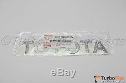 Toyota Tacoma 1998-2004 Tailgate 3 Emblem Kit Oem Véritable