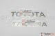 Toyota Tacoma 1998-2004tailgate Toyota Tacoma Et Emblème Chrome Kit Oem Véritable