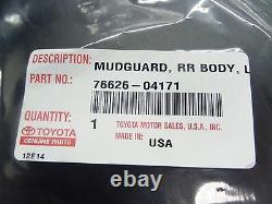 Toyota Tacoma Complete 4x4 Mud Guard Flap Kit Véritable Oem 2005-2015