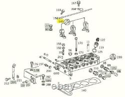 Un kit de réparation authentique neuf pour Mercedes 615 616 621 A6165861005