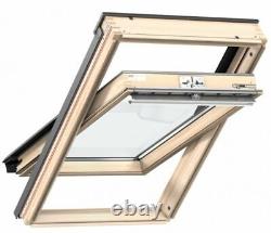 VELUX Fenêtre de toit en pin à pivot central pour combles, lucarne, vrai VELUX