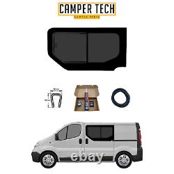 Vauxhall Vivaro 01 14 Fenêtre De Rangement Côté Passager Avec Kit De Fixation + U Trim