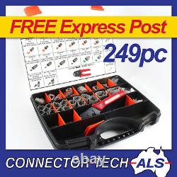 Véritable Deutsch Dt Connector Plug Kit 249pc Crimp Tool Automotive #dt-kit3