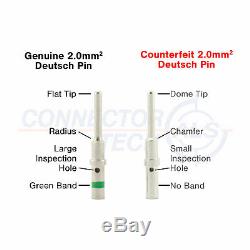 Véritable Deutsch Dt Plug-kit Connecteur 268pc Avec Crimp Tool Automotive # Dt-kit10