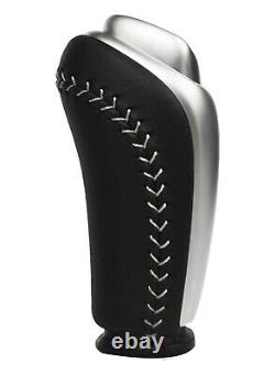Véritable Holden Vy Vz Auto Leather Shifter Knob Silver Stitch Silver Kit Wk Wl Co