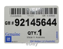 Véritable Holden Vy Vz Auto Leather Shifter Knob Silver Stitch Silver Kit Wk Wl Co