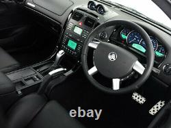 Véritable Holden Vy Vz Auto Leather Shifter Knob Silver Stitch Silver Kit Wk Wl Co Véritable Holden Vy Vz Auto Leather Shifter Knob Silver Stitch Silver Kit Wk Wl Co