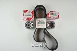 Véritable Lexus Is250 Is350 06-12 Serpentine Entraînement Par Courroie Et Poulie Kit Oem Idler