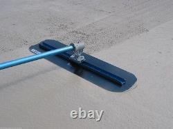Véritable Mbw Pro Big Blue Concrete Float Kit 4ft, Livraison Gratuite