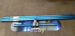 Véritable Mbw Pro Big Blue Concrete Float Kit 4ft, Livraison Gratuite