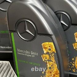 Véritable Mercedes Kit De Service C Classe C200cdi W205 651 Diesel Huile Et Tous Les Filtres