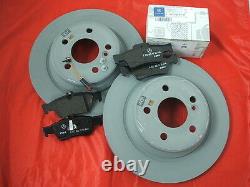 Véritable Mercedes-benz C218 Cls Coupe Shooting Brake Rear Discs & Pads Kit Nouveau