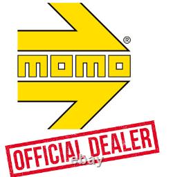 Véritable Momo Prototipo Black Edition 350mm Volant Haut De Gamme, Avec Kit Patron