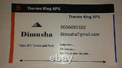 Véritable Nouvelle 10-393 Kit D'entretien Pour Thermo King Tripac Apu