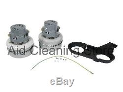 Véritable Numatic 2 X Bypass Moteurs Wvd Ctd Ntd Vacuum Cleaner Kit Complet 305425