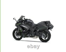 Véritable Oem #kawasaki Ninja 1000sx Sx Bagage Pannier System Kit 56l Noir Vert
