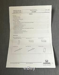 Véritable Pédale D'aluminium Honda Pad Cover Kit Accord / Acura Tsx