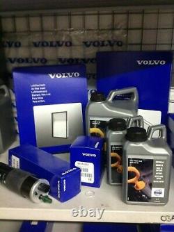 Véritable Volvo D4 Kit De Service Huile/air/fuel/pollen Filtre Avec 6ltrs De Oi