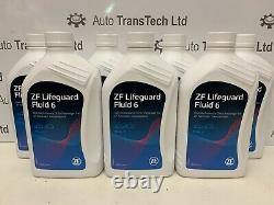 Véritable Zf 6hp26 6hp28 Kit De Service De Boîte De Vitesses Automatique Tubes D'adaptateur Ensemble De Manches 7l