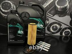 Véritable huile et bougies d'allumage Mercedes-Benz W176 Classe A45 AMG et huile moteur Z452