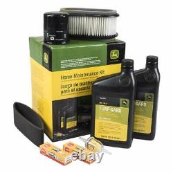 Véritable kit de filtre de service pour tracteur de pelouse John Deere LG184.